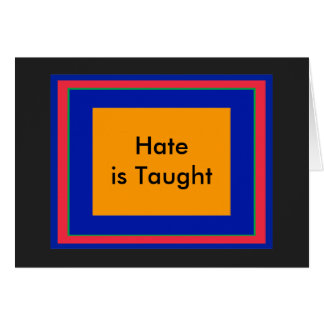 ! UCreate Hate is Taught Cards