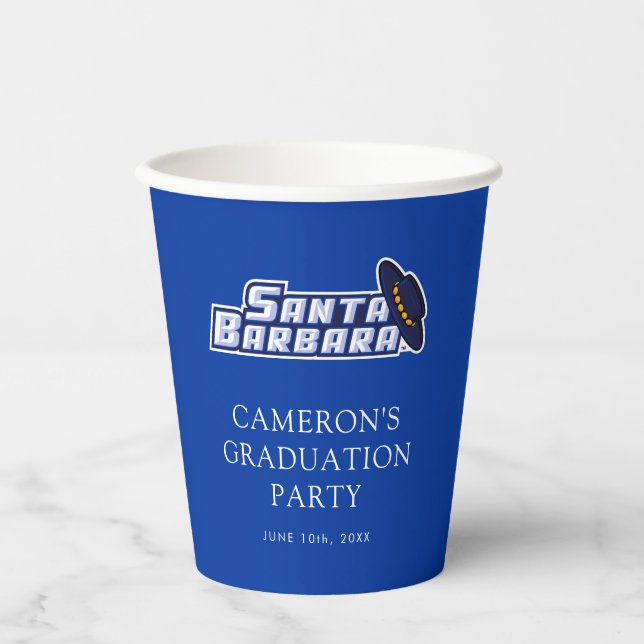 UCSB Graduation Paper Cups (Front)