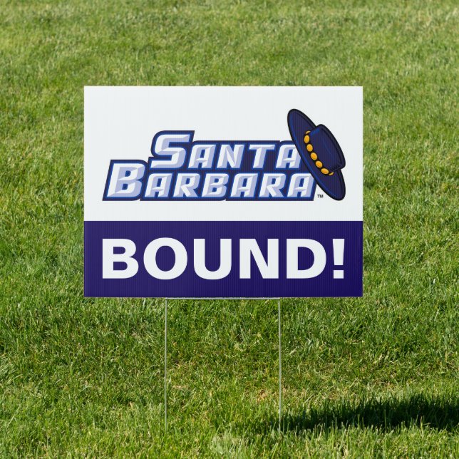 UCSB Graduation Sign (Insitu)