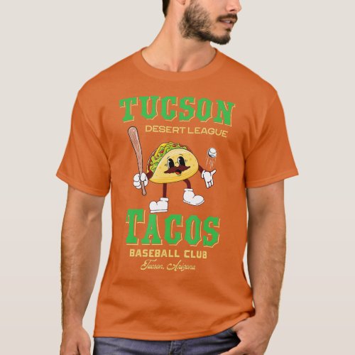 ucson acos Retro Minor League Baseball eam  T_Shirt