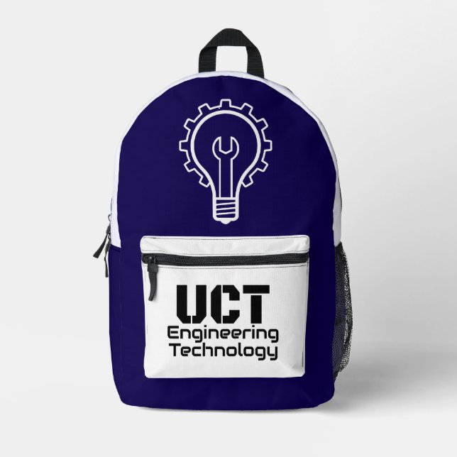 UCT_ENGINEERING PRINTED BACKPACK (Front)