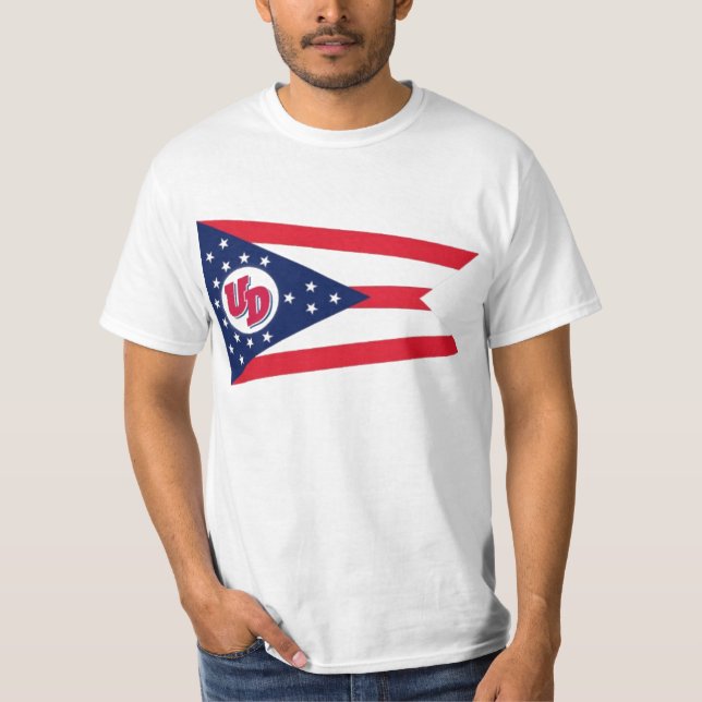 UD OHIO FLAG T-Shirt (Front)