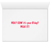 Udder Nonsense Cards (Inside Horizontal (Bottom))