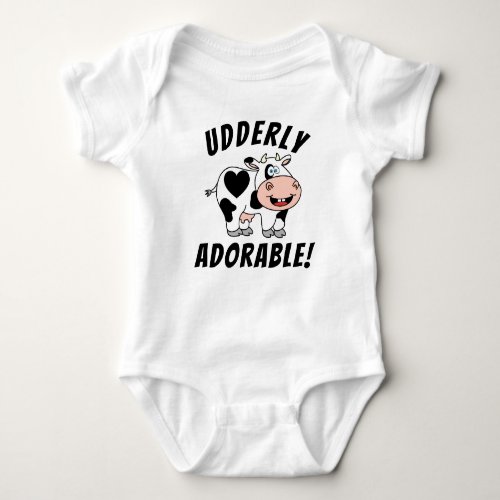 Udderly Adorable Baby Bodysuit