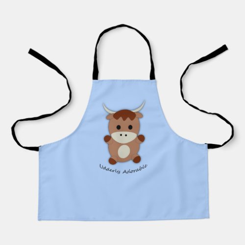 Udderly Adorable Cow Apron