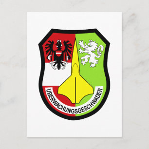 Ueberwachungsgeschwader Austrian Air Force - Pinex Postcard
