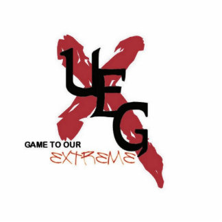 UEG cut-out style keychain