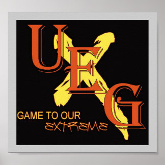 UEG Slogan Poster