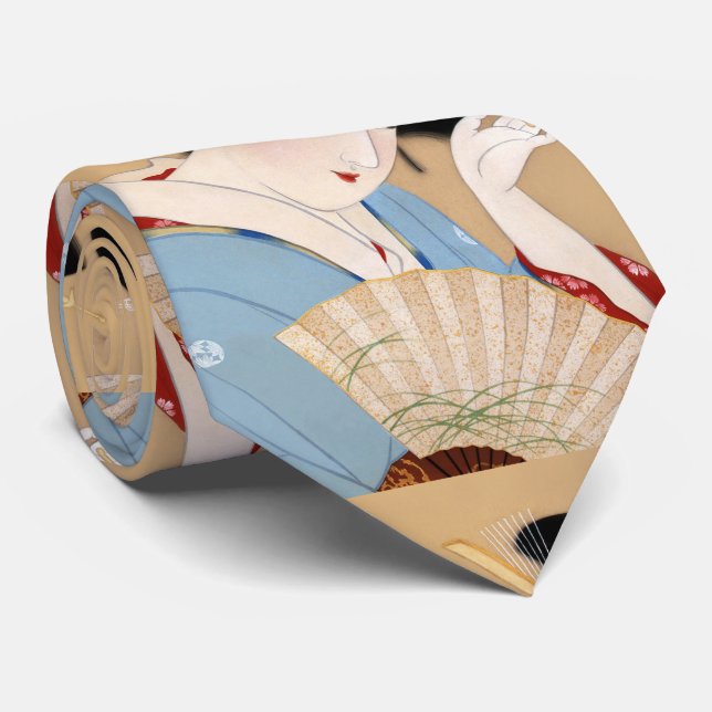 Uemura Shōen, Spring Off Neck Tie (Rolled)