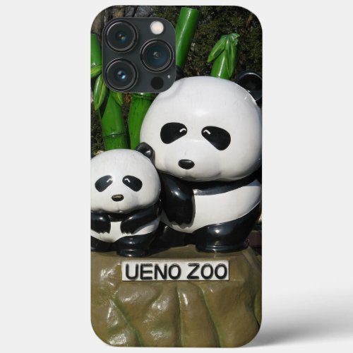 Ueno Zoo Panda Sign iPhone 13 Pro Max Case