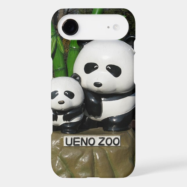 Ueno Zoo Panda Sign Case-Mate iPhone Case (Back)