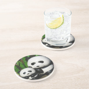 Ueno Zoo Panda Sign Coaster