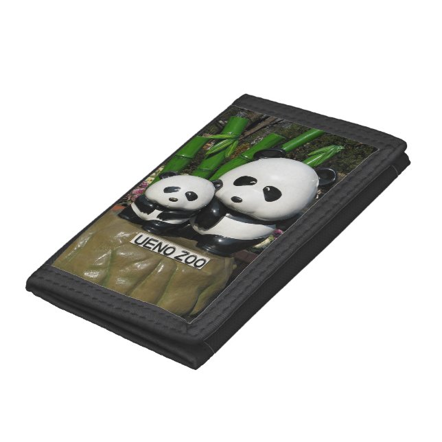 Ueno Zoo Panda Sign Tri-fold Wallet (Bottom)
