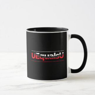UEqualsU HIV Undetectable Typography Art Mug
