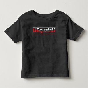 UEqualsU HIV Undetectable Typography Art Toddler T-shirt