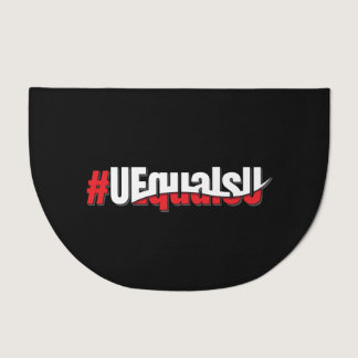 UEqualsU HIV Undetectable Untransmittable Art Doormat