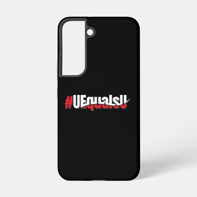UEqualsU HIV Undetectable Untransmittable Art Samsung Galaxy Case (Back)