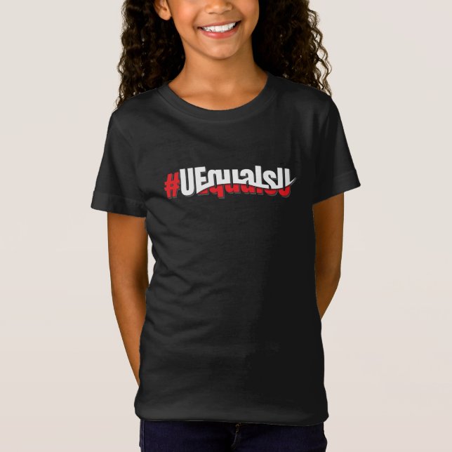 UEqualsU HIV Undetectable Untransmittable Art T-Shirt (Front)