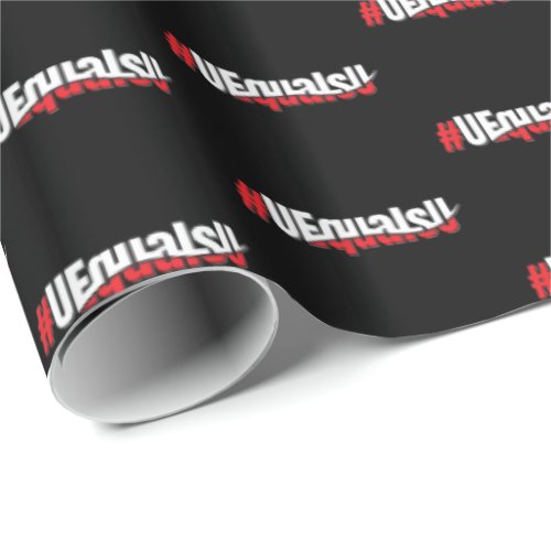 UEqualsU HIV Undetectable Untransmittable Art Wrapping Paper