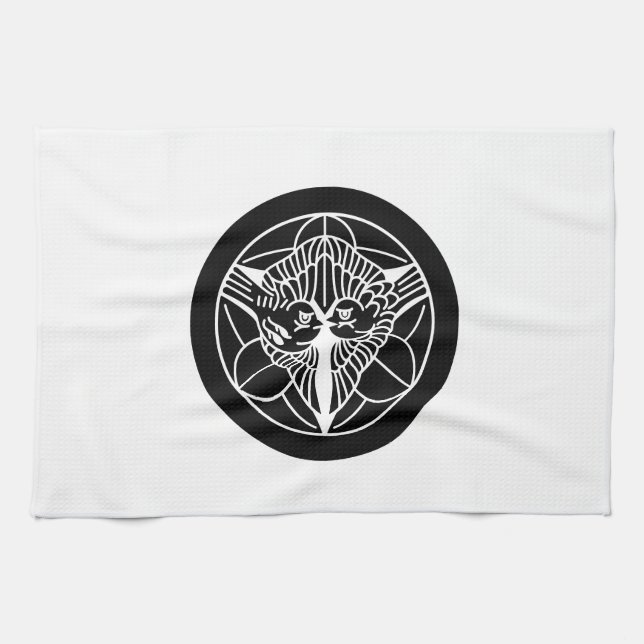 Uesugi bamboo grass towel (Horizontal)