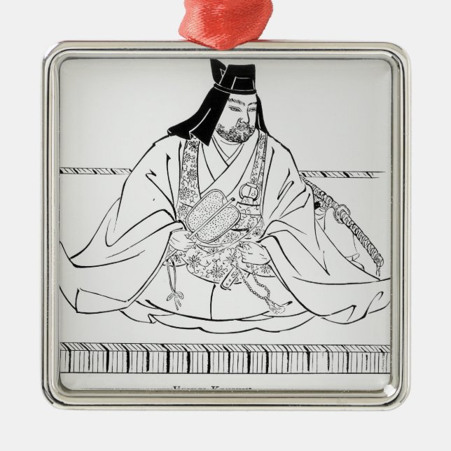 Uesugi Kenshin Metal Ornament (Front)