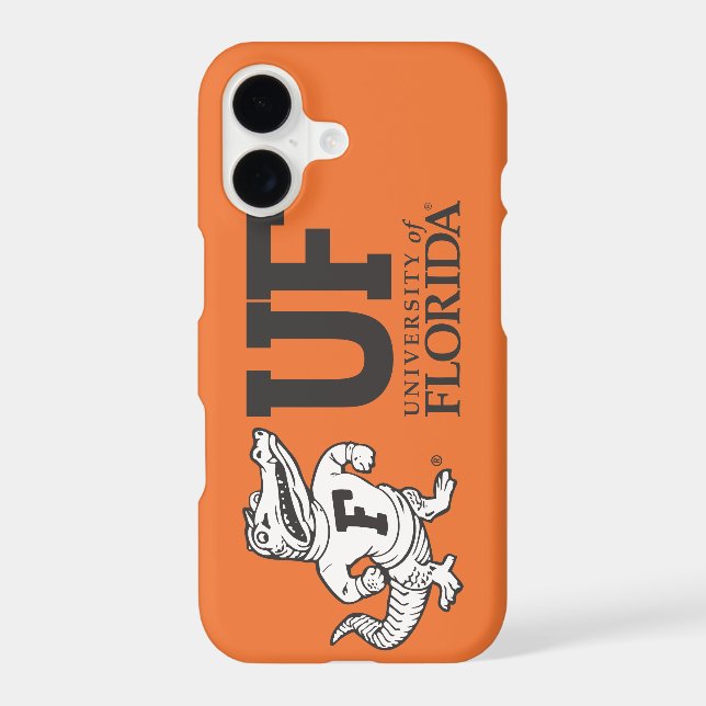 UF Albert With Hat Iphone Case (Back)