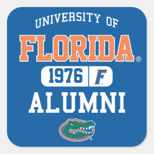 UF Alumni Logo Square Sticker