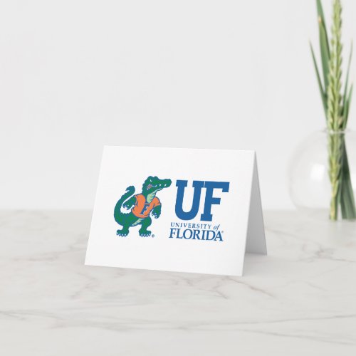 UF Blue with Albert Card