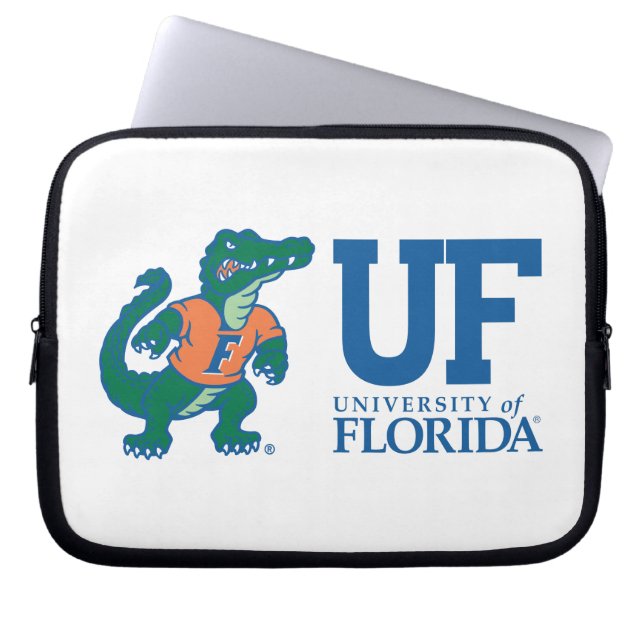 UF Blue with Albert Laptop Sleeve (Front)