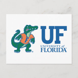 UF Blue with Albert Postcard