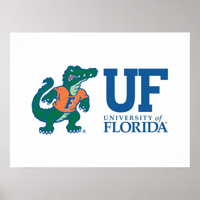UF Blue with Albert Poster (Front)