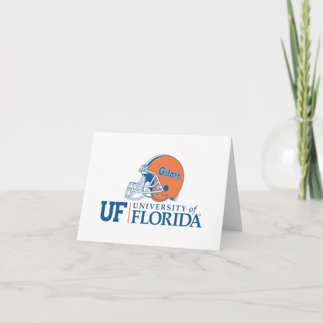 UF Florida Gators Helmet | Left Card (Front)