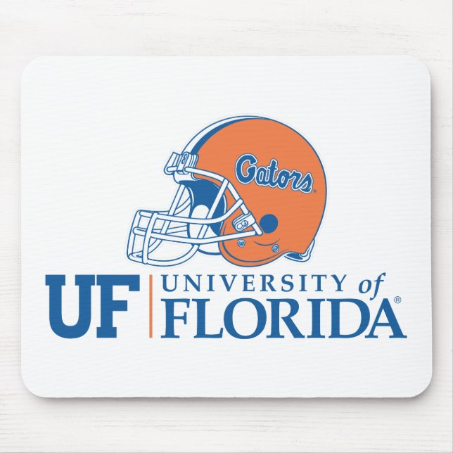 UF Florida Gators Helmet | Left Mouse Pad (Front)