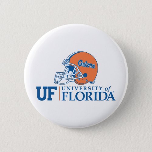 UF Florida Gators Helmet  Left Pinback Button