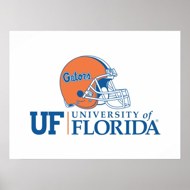 UF Florida Gators Helmet | Right Poster (Front)
