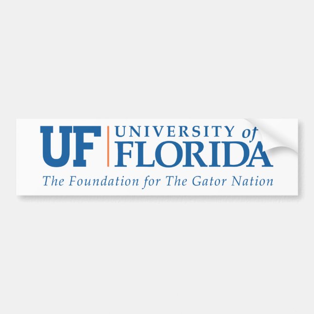 UF - Gator Nation Bumper Sticker (Front)