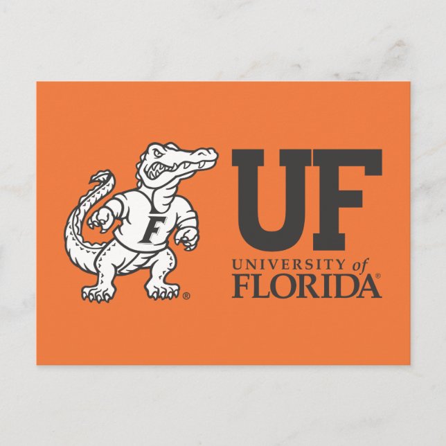 UF Mascot Albert Postcard (Front)