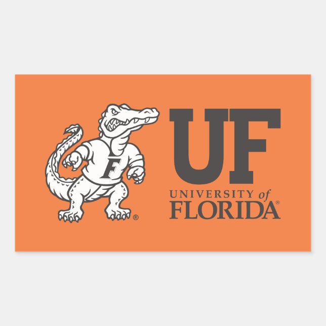 UF Mascot Albert Rectangular Sticker (Front)