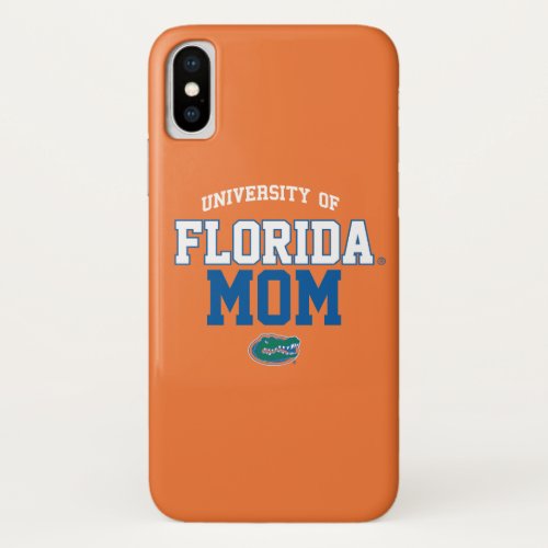 UF Orange and Blue Gator Family iPhone X Case