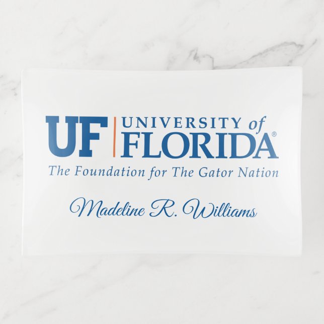 UF University of Florida - Gator Nation Trinket Tray (Front)