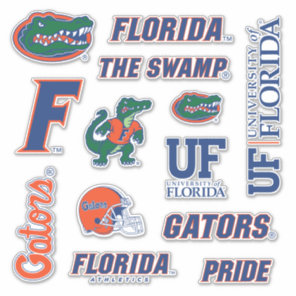 UF University of Florida Logos Sticker