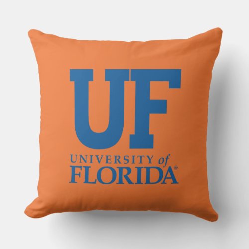 UF University of Florida Throw Pillow