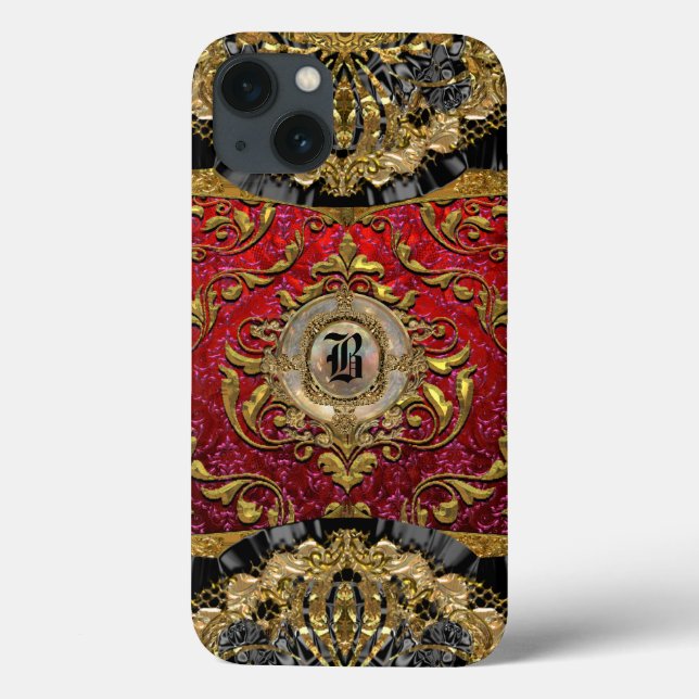 Ufay Markesea Elegant Monogram Case-Mate iPhone Case (Back)