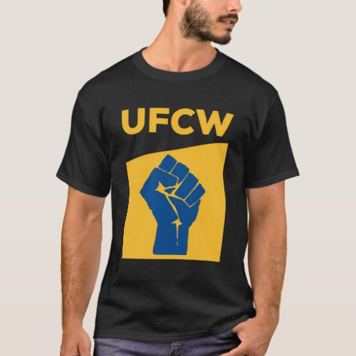 Ufcw Resist Fist Strike T_Shirt