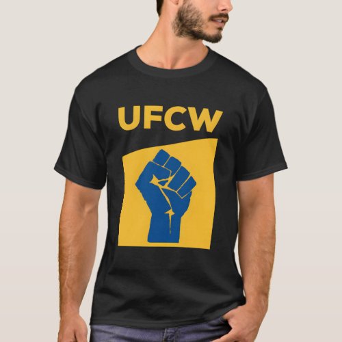 Ufcw Resist Fist Strike T_Shirt