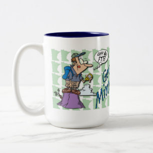 Uff da! Geocache Minnesota Two-Tone Mug