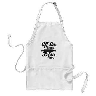 Uff Da Happens, Lefse Helps Apron