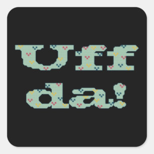 Uff da! Sticker