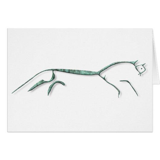 Uffington Horse Copper Cards (Front Horizontal)