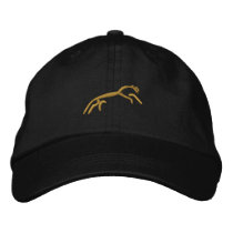 Uffington horse embroidered baseball hat